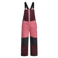 Dětské lyžařské kalhoty Jack Wolfskin ACTAMIC 2L INS BIB růžová barva