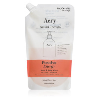 Aery Aromatherapy Positive Energy tekuté mýdlo na ruce a tělo náhradní náplň 300 ml