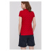 Tričko Tommy Hilfiger dámské, červená barva