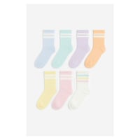 H & M - Ponožky 7 párů - tyrkysová