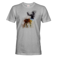 Pánské tričko Jelen - tričko pro milovníky zvířat