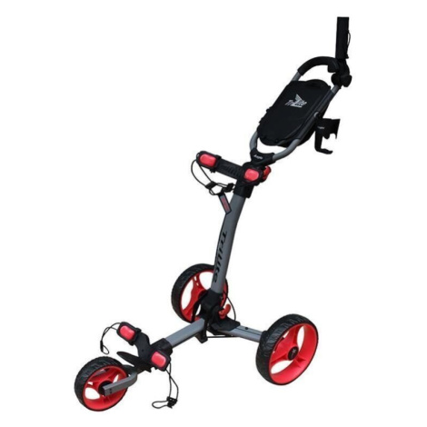 Axglo TriLite Grey/Red Manuální golfové vozíky