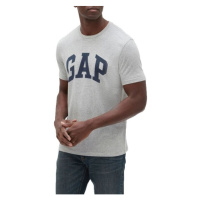GAP BASIC LOGO Pánské tričko, šedá, velikost