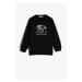 Koton Boy's Black Sweatshirt