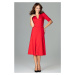 Červené šaty K478