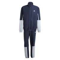 adidas COLORBLOCK 3-STRIPES TRACKSUIT Pánská souprava, tmavě modrá, velikost