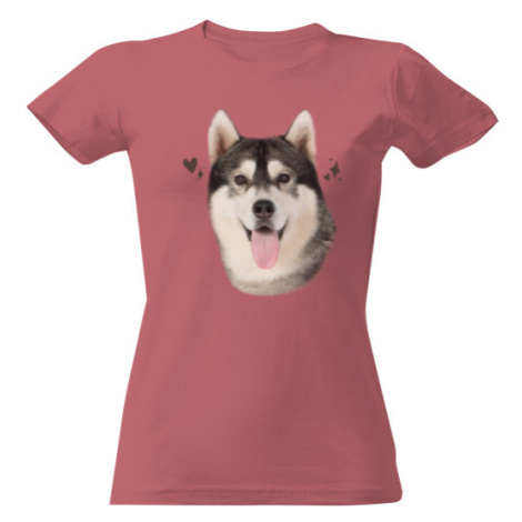 Dámské tričko Pejsek Husky