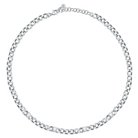 Morellato Půvabný ocelový náhrdelník s krystaly Poetica SAUZ27