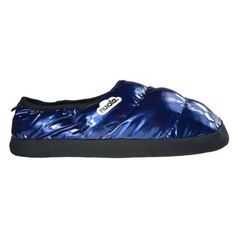 Pantofle Classic Metallic tmavomodrá barva, UNCLMETL.Blue NUVOLA