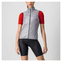 CASTELLI Cyklistická vesta - ARIA LADY - stříbrná