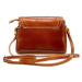 Kožená crossbody kabelka Florence 51 camel