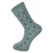 TrendUpcz Veselé ponožky šedé Good Dots