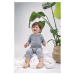 Babybugz Dětský overal BZ13 Heather Grey Melange