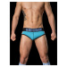 BARCODE BERLIN modré pánské jockstrap backless slipy Yoschy