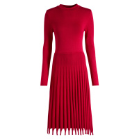 Bonprix BODYFLIRT plisované šaty Barva: Červená, Mezinárodní