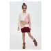 Dívčí šaty Mayoral fialová barva, mini, oversize