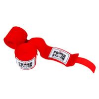 POWER SYSTEM boxovací bandáže BOXING WRAPS RED 2 ks