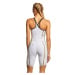 Dámské závodní plavky finis rival closed back kneeskin white