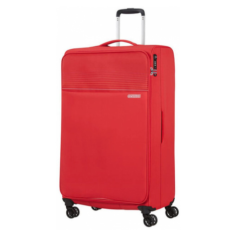 American Tourister Látkový cestovní kufr Lite Ray XL 105 l - červená