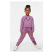 Trendyol Sweatsuit - Purple - Regular fit