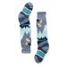 Smartwool K WINTERSPORT FC MOUNTAIN MOOSE PTRN OTC pewter blue