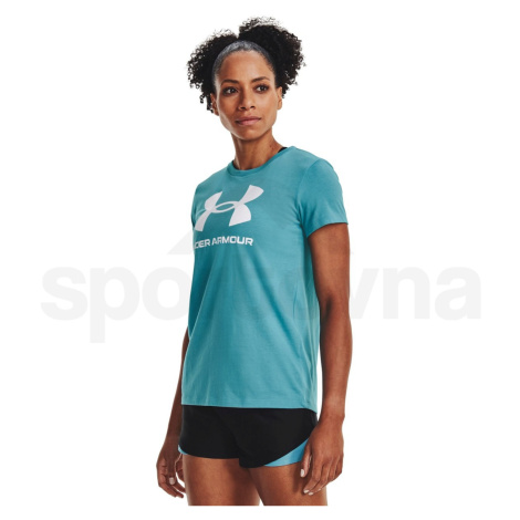 Under Armour Sportstyle Logo SS W 1356305-433 - blue