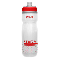 CAMELBAK Cyklistická láhev na vodu - PODIUM® CHILL™ - bílá/červená