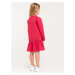 Dívčí šaty - WINKIKI WKG 92554, bordo Barva: Růžová tmavší