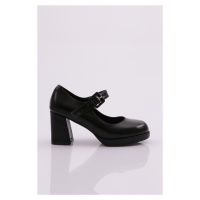 DGN 3526 Women's Heeled Shoes Black