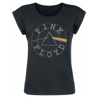 Pink Floyd Logo Circle Dámské tričko černá