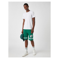 Koton Brooklyn Printed Basketball Shorts