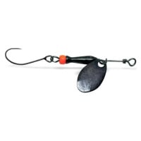 Jigovkycz třpytka classic barbless black (black/orange) - 00