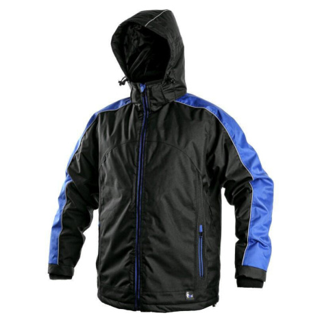 CXS BRIGHTON Pánská bunda zimní - černo/modrá 121007880698