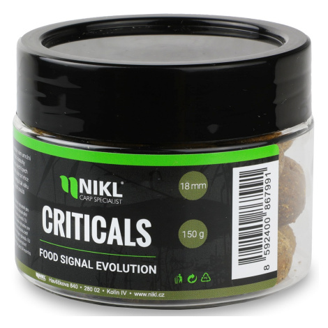 Nikl boilie criticals food signal 150 g - 18 mm