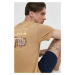 Bavlněné tričko Billabong x Coral Gardeners béžová barva, s potiskem, ABYZT02336