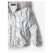 Holčičí zimní bunda ve stříbrné barvě Desigual Tierra
