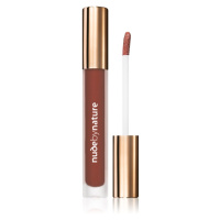 Nude by Nature Satin Liquid Lipstick krémová rtěnka se saténovým finišem odstín 10 Terracotta 3,