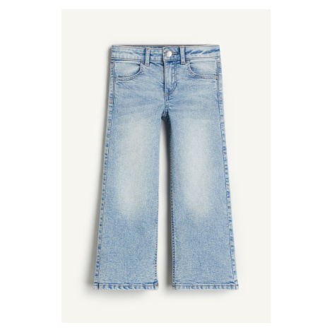H & M - Superstretch Flared Leg Jeans - modrá H&M