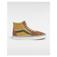 VANS Sk8-hi Canvas Suede Shoes Unisex Brown, Size