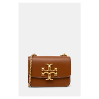 Kožená kabelka Tory Burch Eleanor hnědá barva, 73589