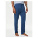 Modré pánské pyžamové kalhoty Supima® Marks & Spencer