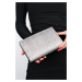 LuviShoes YADAYA Platinum Striped Women's Evening Bag