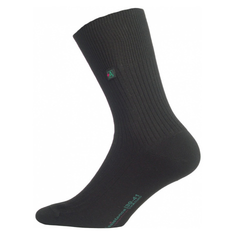 Dámské ponožky ASSISTANCE W84.0A6 bez elastanu černá