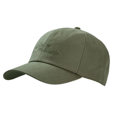 ZELENÁ KŠILTOVKA JACK WOLFSKIN BASEBALL CAP Khaki BASIC