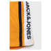 Dětské plavkové šortky Jack & Jones oranžová barva