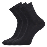 Lonka Demi Unisex ponožky - 3 páry BM000000566900100816 tmavě šedá