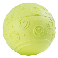 Masážní míček Sportago 12 cm, žlutý