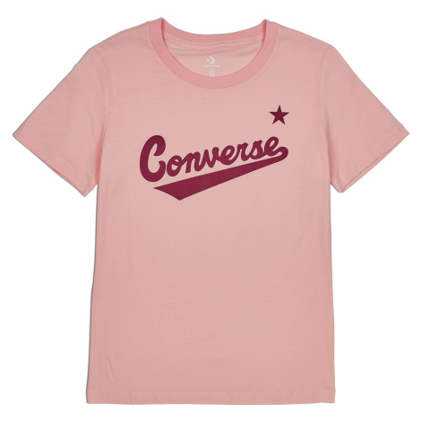 converse SCRIPTED WORDMARK TEE Dámské tričko US 10021940-A05