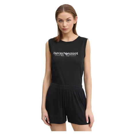 Emporio Armani EW000410 AF10881 Dámské tričko černé