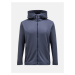 Mikina peak performance m rider tech zip hood modrá